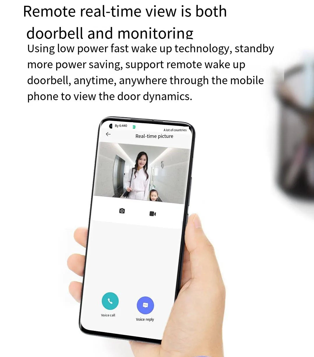 Xiaomi Doorbell 3 – Smart Video Doorbell with 2K HD & Long Battery Life