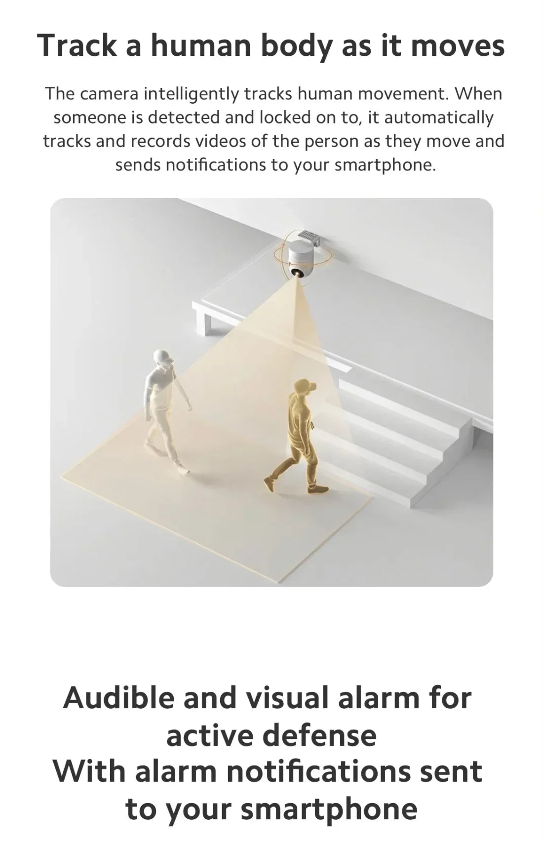 Xiaomi 2.5K HD Security Camera – Outdoor, Full-Color Night Vision, Sound & Light Alarm