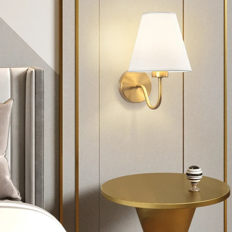 Minimalist E27 Wall Light – Bedroom, Hotel & Study