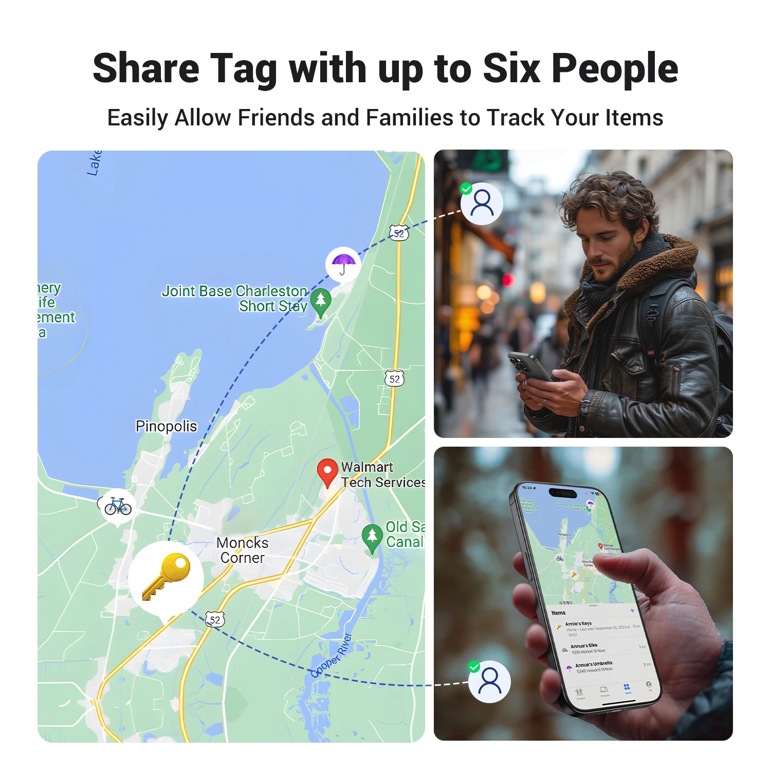 UGREEN Apple Find My SmartTag Tracker