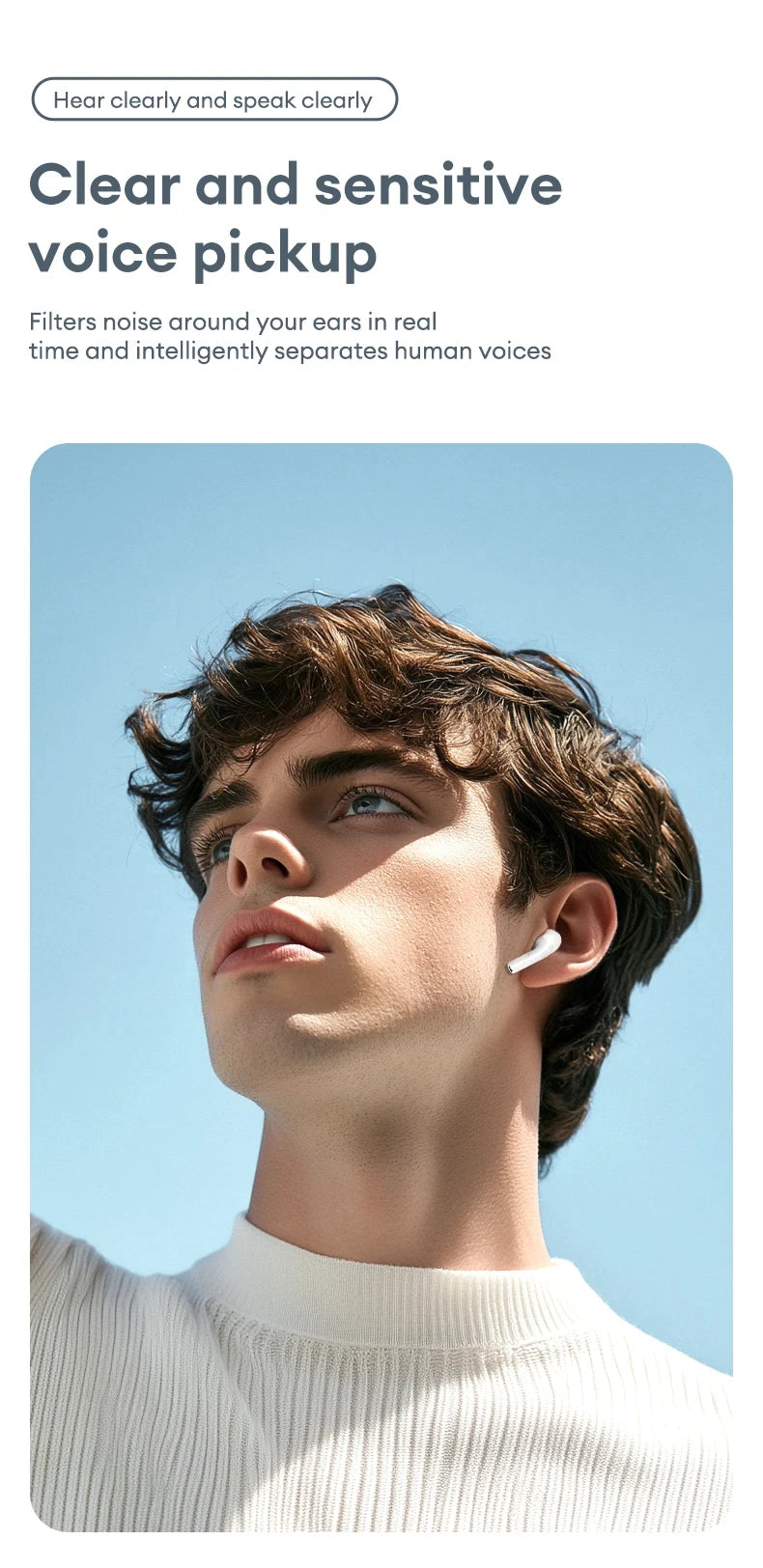 Lenovo LP5 Pro Wireless Bluetooth 5.4 Earphones TWS HiFi Sound Headphones Gaming Sports Earbuds Touch Control with Mic Headset