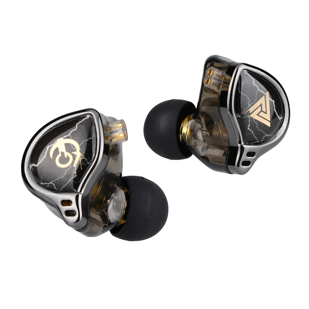 QKZ x HBB 10mm HiFi Earphones – Semi-Open Design