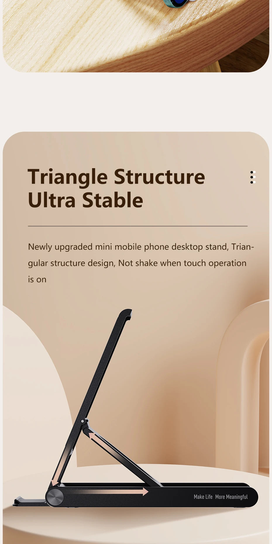 Essager Universal Desktop Mobile Phone Holder Stand For iphone14 13 Pro Max iPad Xiaomi Foldable Desk Bracket Portable Stand New