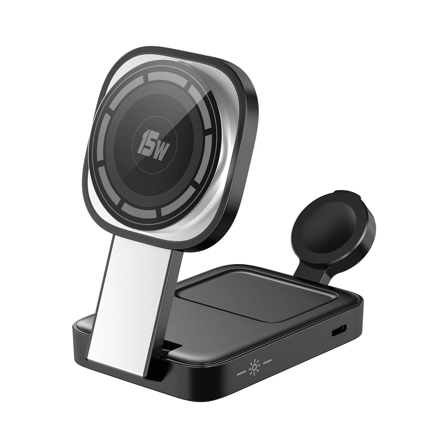 3-in-1 Foldable Wireless Charger – High-Power 30W