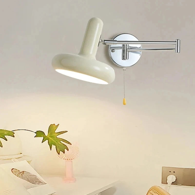 Retractable LED Wall Lamp – Sliding Bedside Lamp