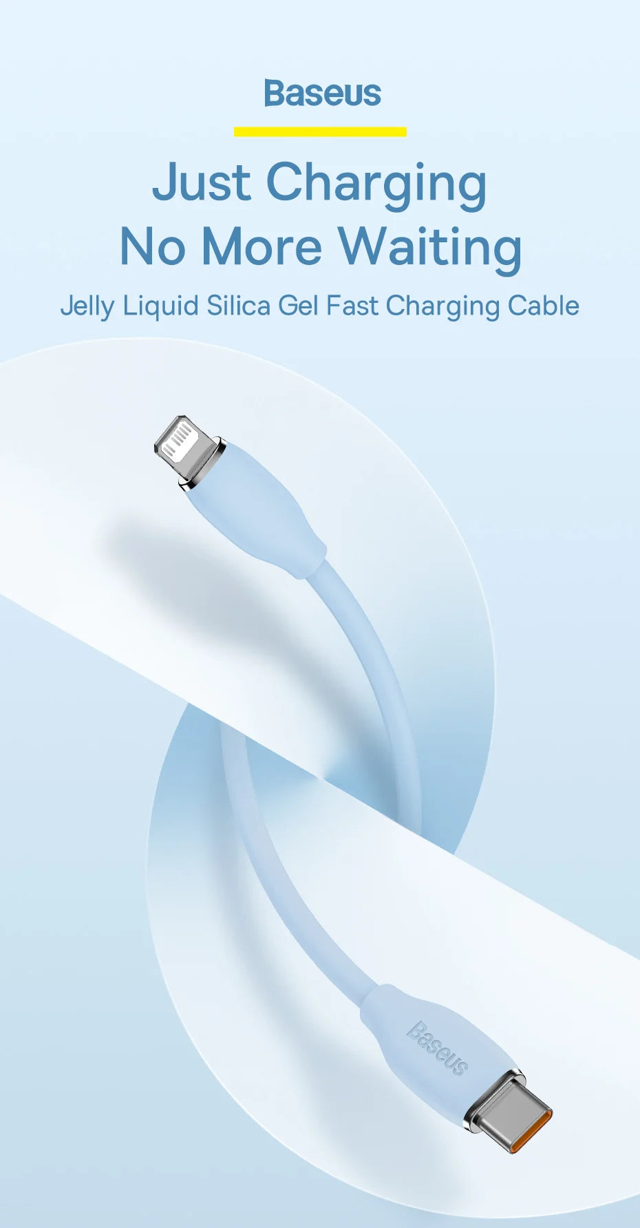 Baseus 20W Fast Charge USB-C to Lightning Cable
