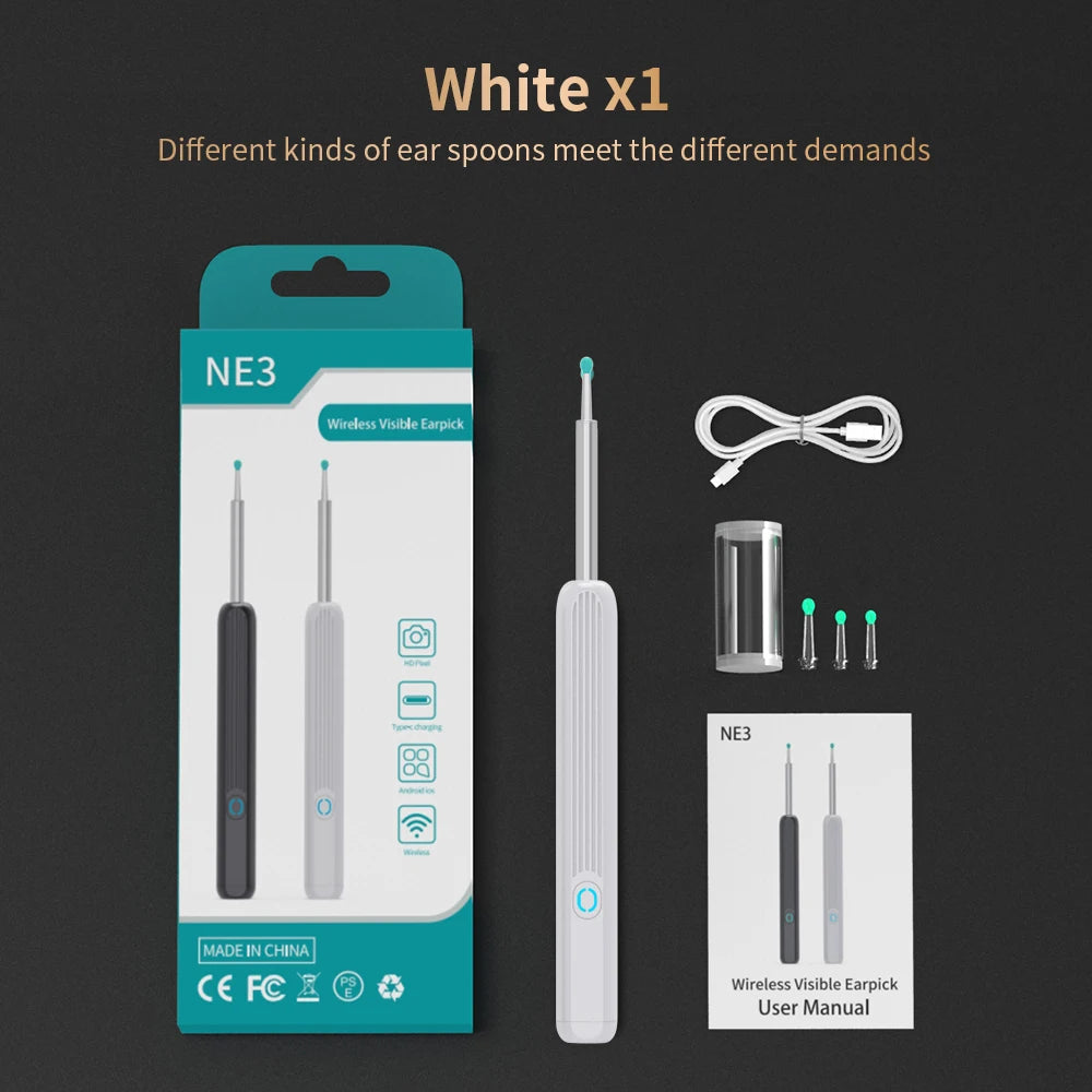 High-Precision Ear Wax Removal Tool – NE3 Ear Cleaner