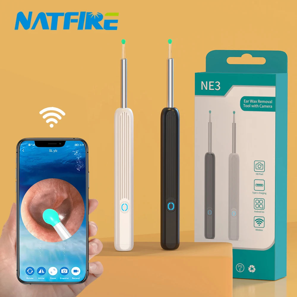 High-Precision Ear Wax Removal Tool – NE3 Ear Cleaner