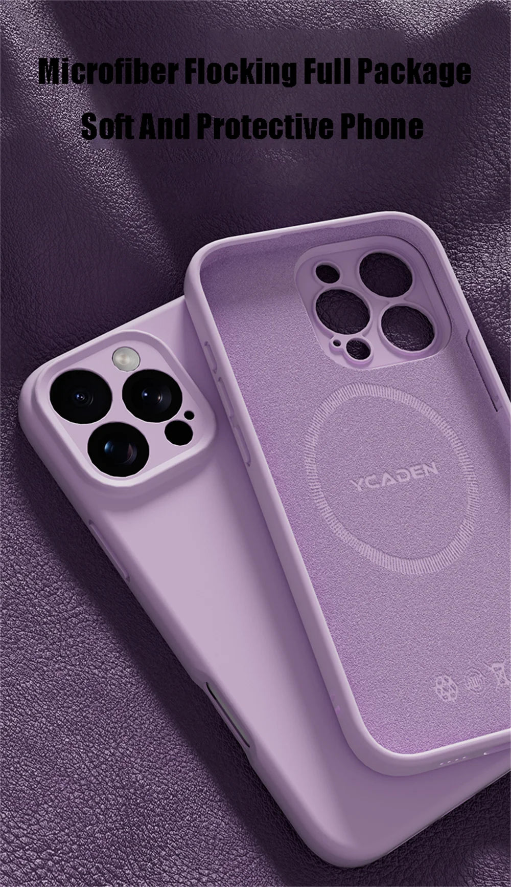 Luxury MagSafe Silicone Case – Smooth iPhone Cover