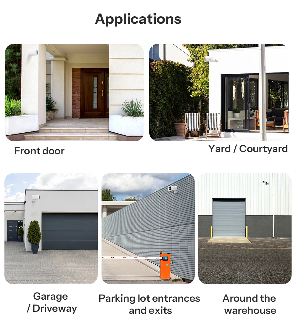 SONOFF Smart Outdoor Camera – 2K HD, AI Detection, Night Vision, IP65