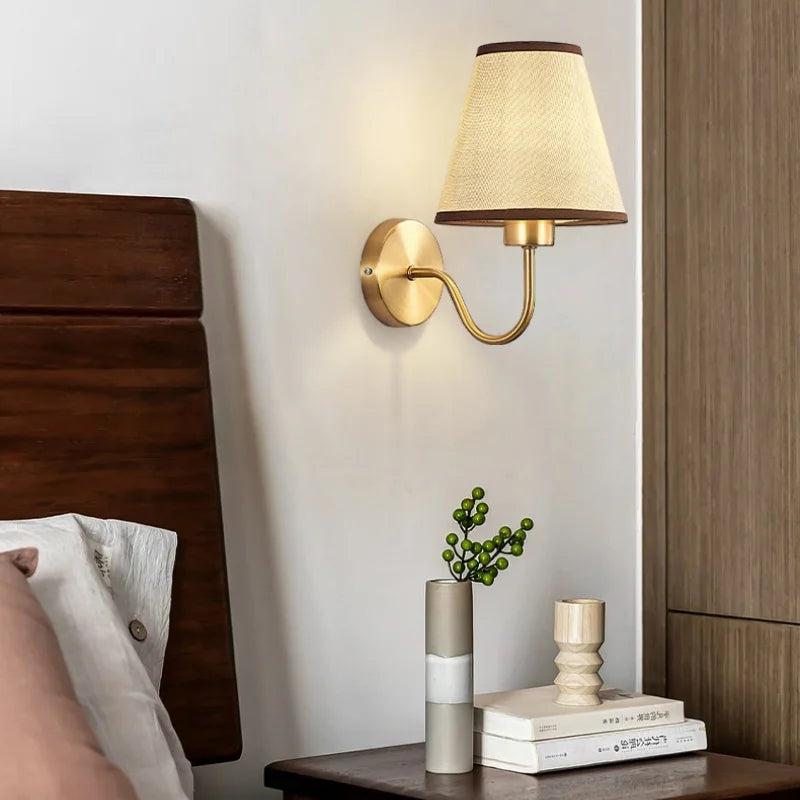 Minimalist E27 Wall Light – Bedroom, Hotel & Study
