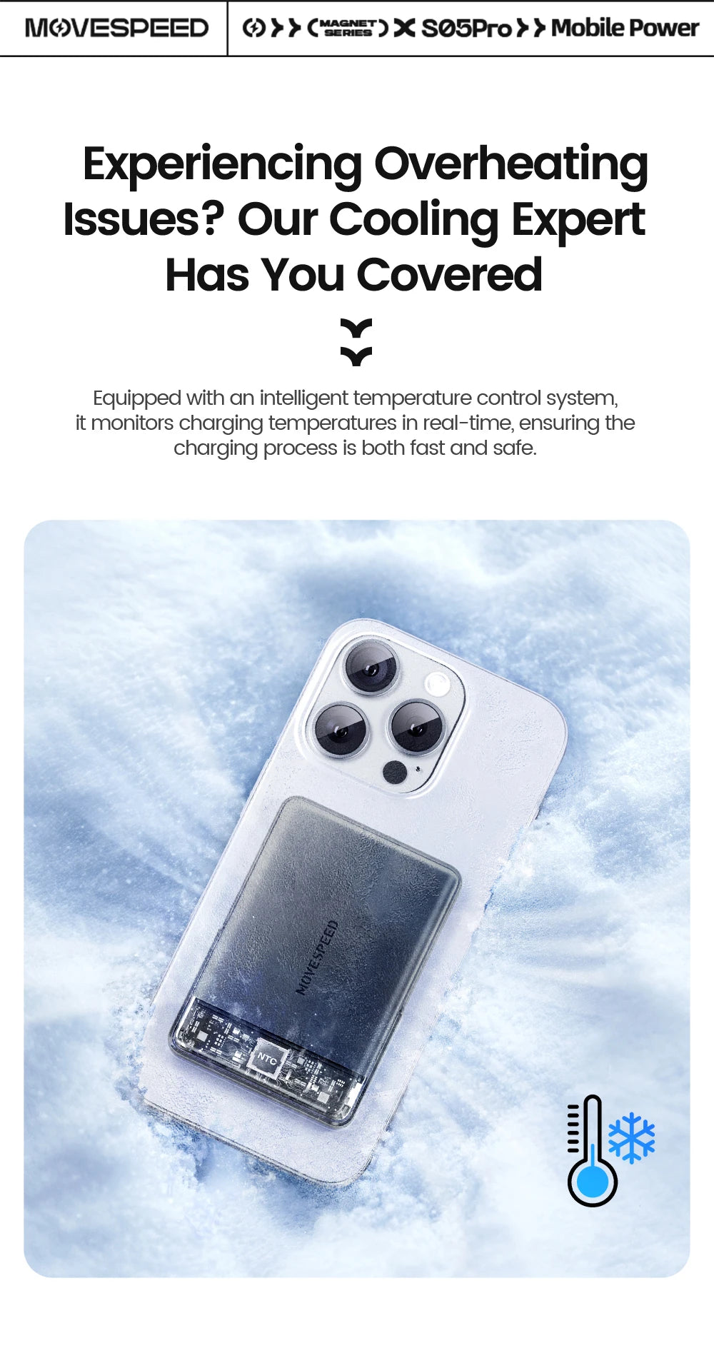 MOVESPEED S10Pro 10000mAh Magnetic Power Bank