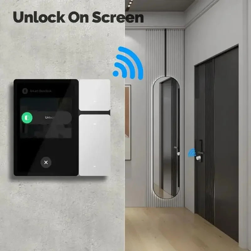 3.5" Smart Home Control Panel — Wi-Fi Touchscreen with Alexa & IR Remote
