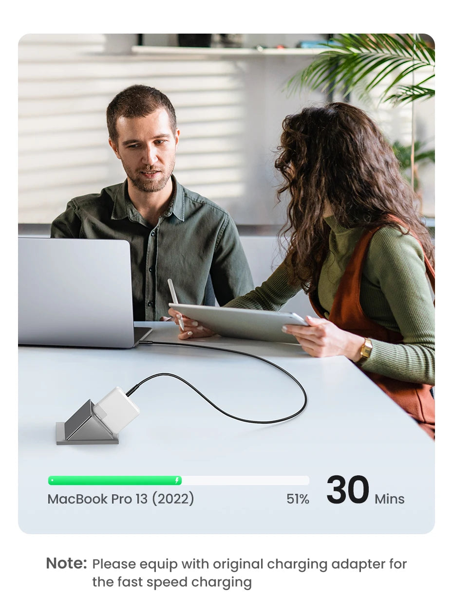 UGREEN USB-C to USB-C 5A – 100W Fast Charge