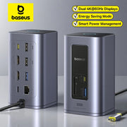 Baseus 12-in-1 USB-C Hub – HDMI 4K & PD 100W