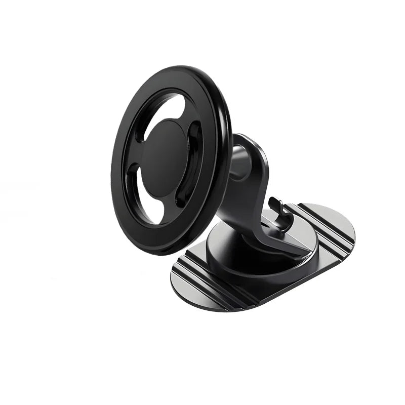 Magnetic Car Charger Holder – 15W Wireless Fast Charge