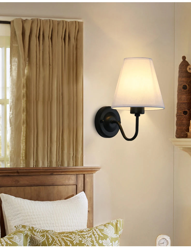 Minimalist E27 Wall Light – Bedroom, Hotel & Study