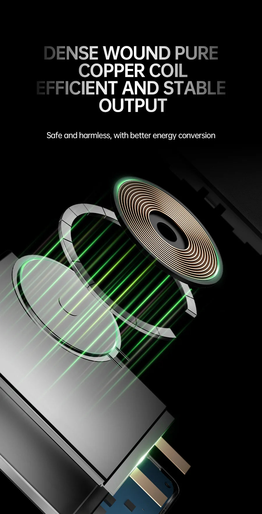 Ultra-Slim Magnetic Power Bank – 10,000mAh Fast Wireless Charge