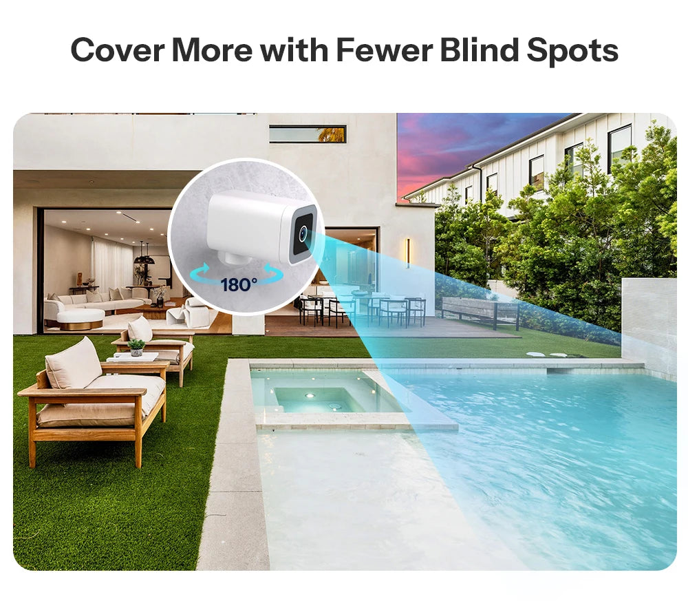 SONOFF Smart Outdoor Camera – 2K HD, AI Detection, Night Vision, IP65