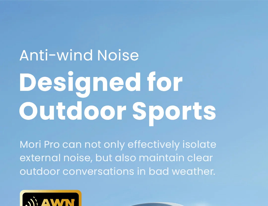 HAYLOU Mori Pro ANC Wireless Earbuds Bluetooth 5.4 Headphones 43dB Hi-Res Audio Noise Cancellation 6 Mics Earphones 28Hrs