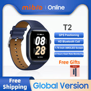 Mibro T2 HD Smartwatch – GPS, Sports Tracking, AOD, 2ATM Waterproof