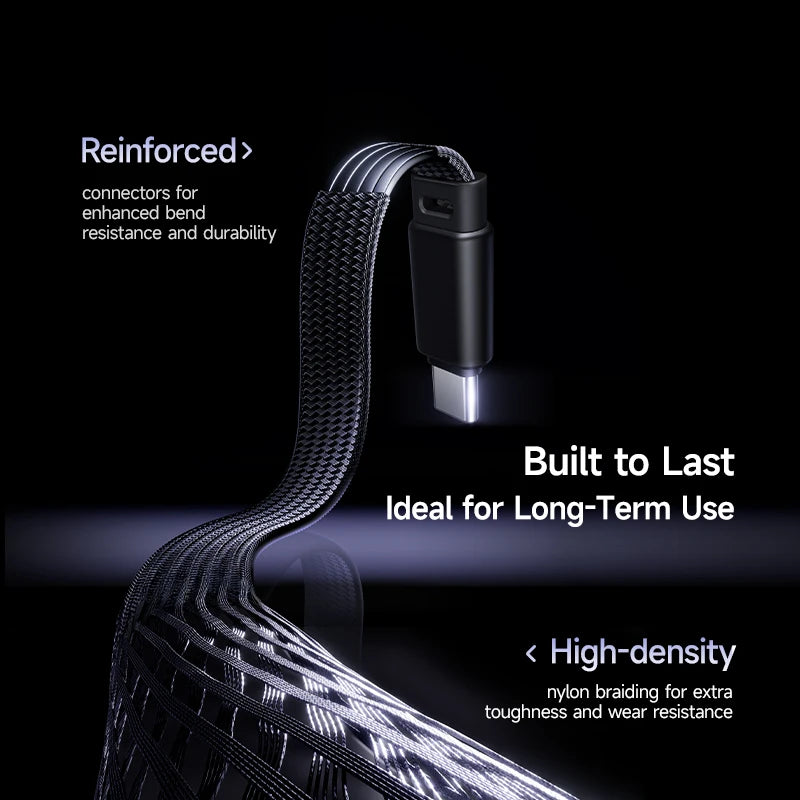 Baseus MVP3 100W Elbowed USB-C Fast Charging Cable