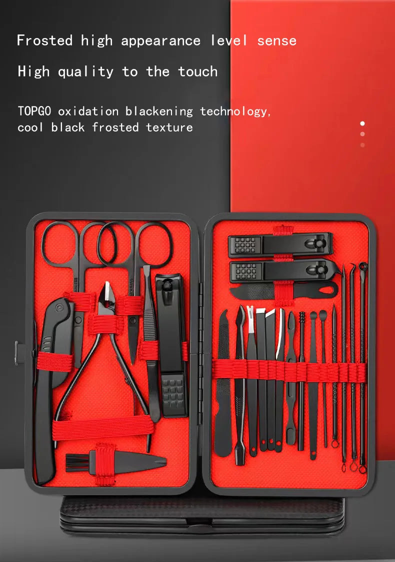 Professional Nail Clipper & Manicure Set – Complete Grooming Kit