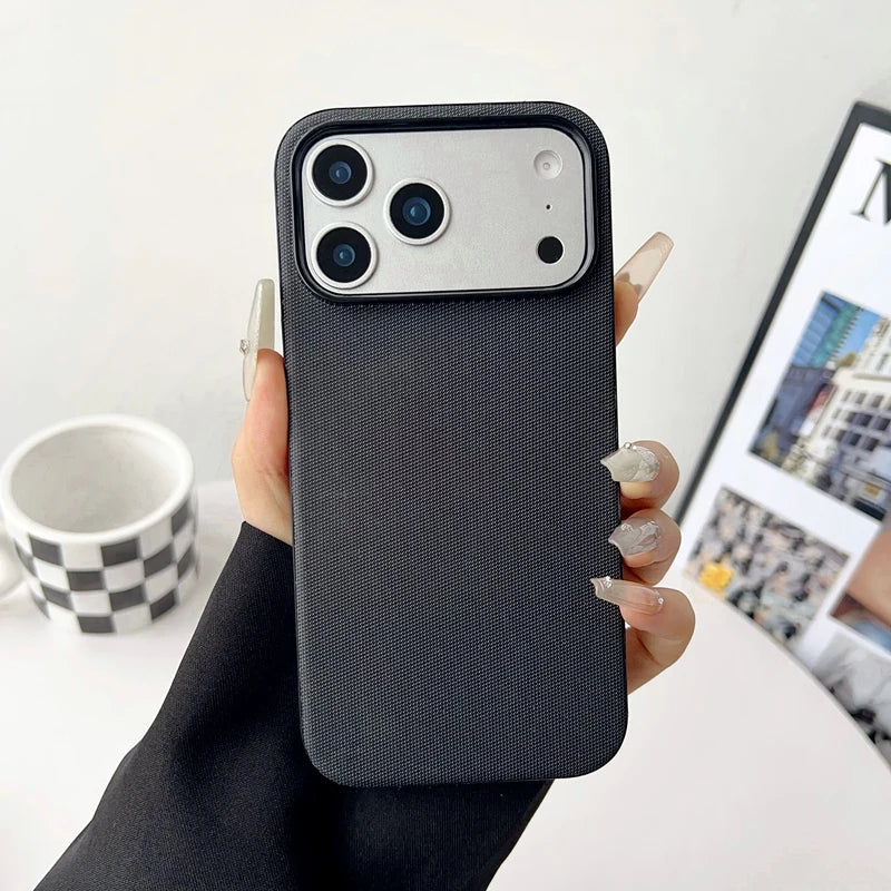 Frosted Magnetic Shockproof iPhone Case – Matte Cover
