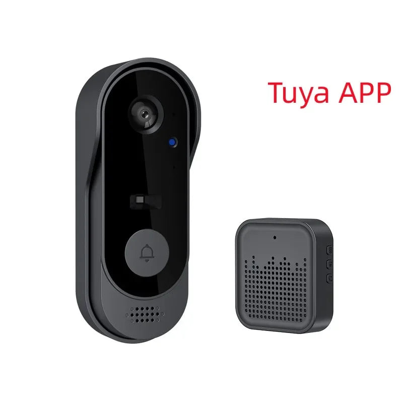 Tuya WiFi Doorbell Bundle – HD Video, Outdoor Camera & Smart Intercom