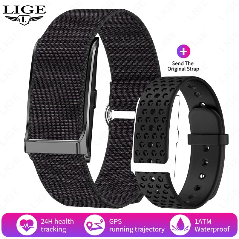 LIGE Smart Watch – Waterproof Fitness Tracker