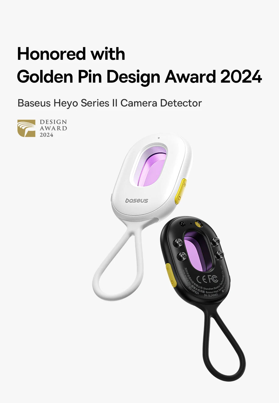 Baseus Anti-Spy Hidden Camera Detector