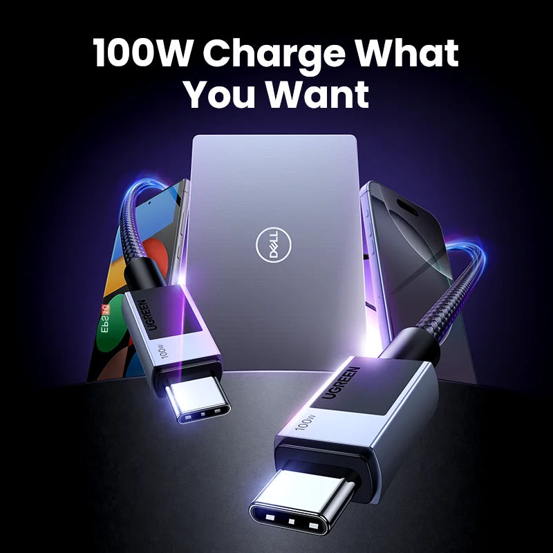 UGREEN USB-C PD 100W Fast Charger Cable