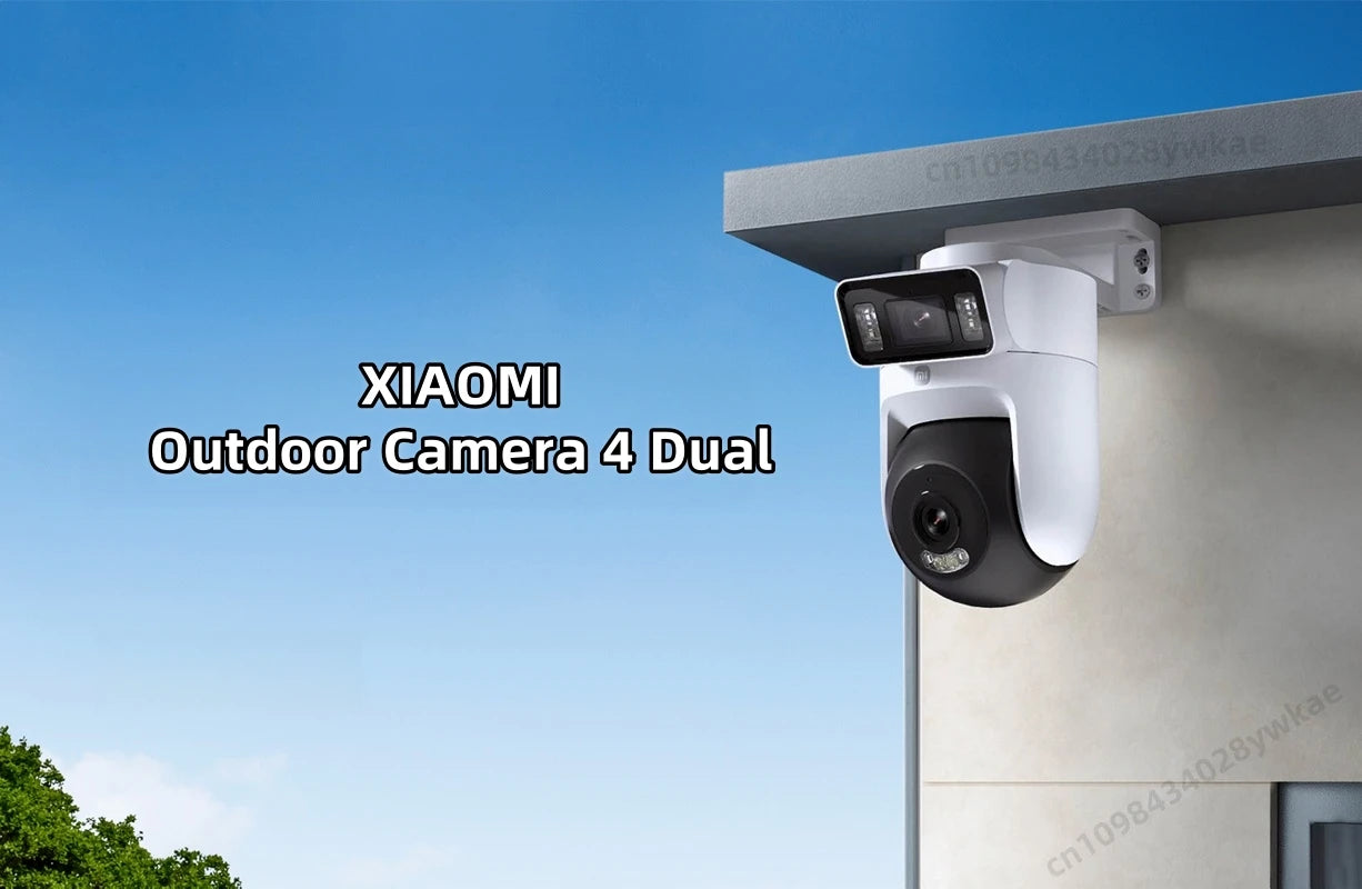 Xiaomi Outdoor Camera 4 – Dual Lens, 5MP 3K HD, Panoramic Tracking, IP66