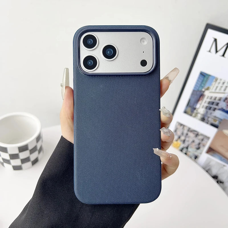Frosted Magnetic Shockproof iPhone Case – Matte Cover