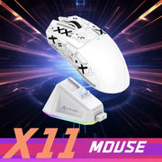 ATTACK SHARK X11 Gamer Mouse – Wireless, 3 Modes & Charging Dock