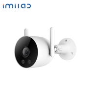 Outdoor 2K HD Wi-Fi Security Camera with Night Vision & Siren