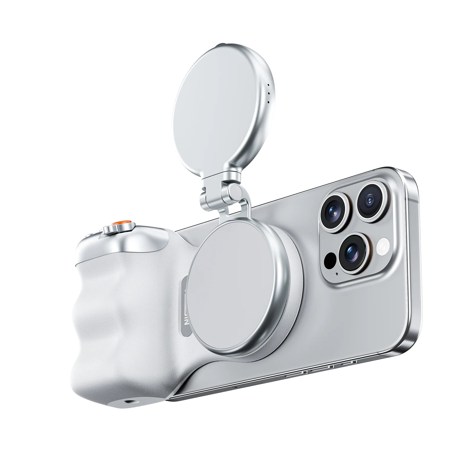 TELESIN Magnetic Camera Hand Grip – Phone Holder with Remote