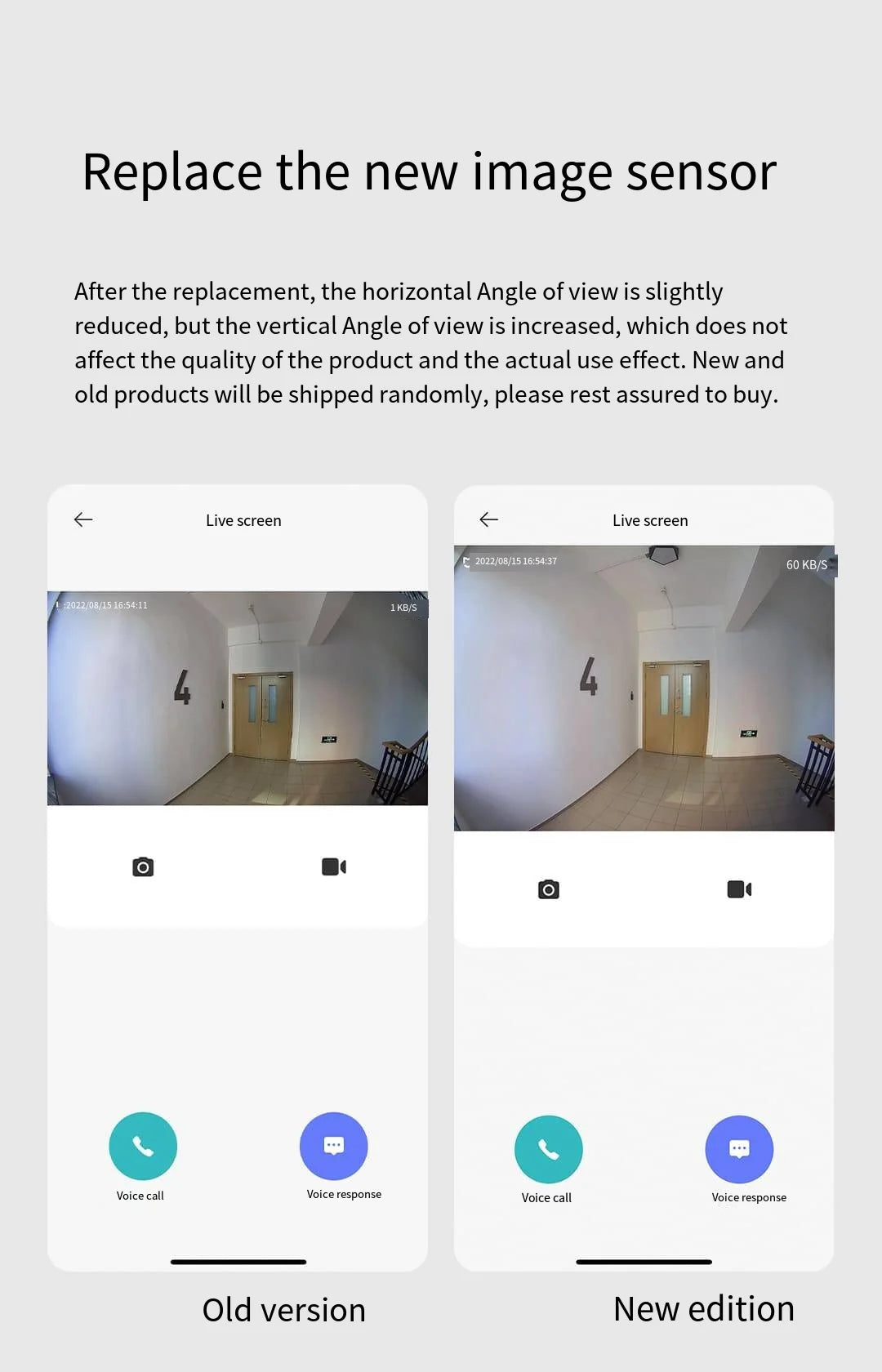 Xiaomi Doorbell 3 – Smart Video Doorbell with 2K HD & Long Battery Life
