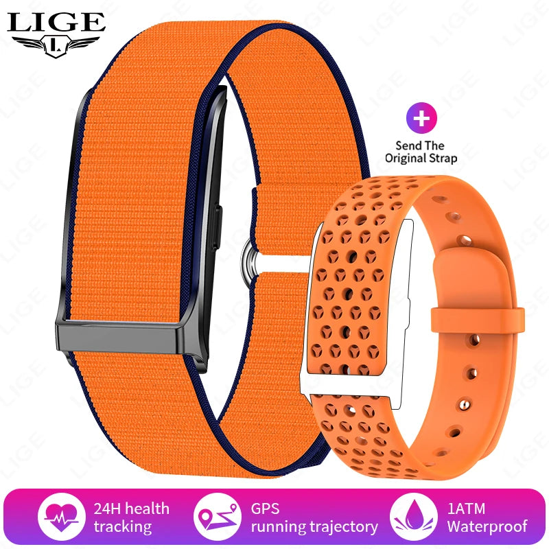 Smart Fitness Tracker Bracelet – Heart Rate & Pedometer