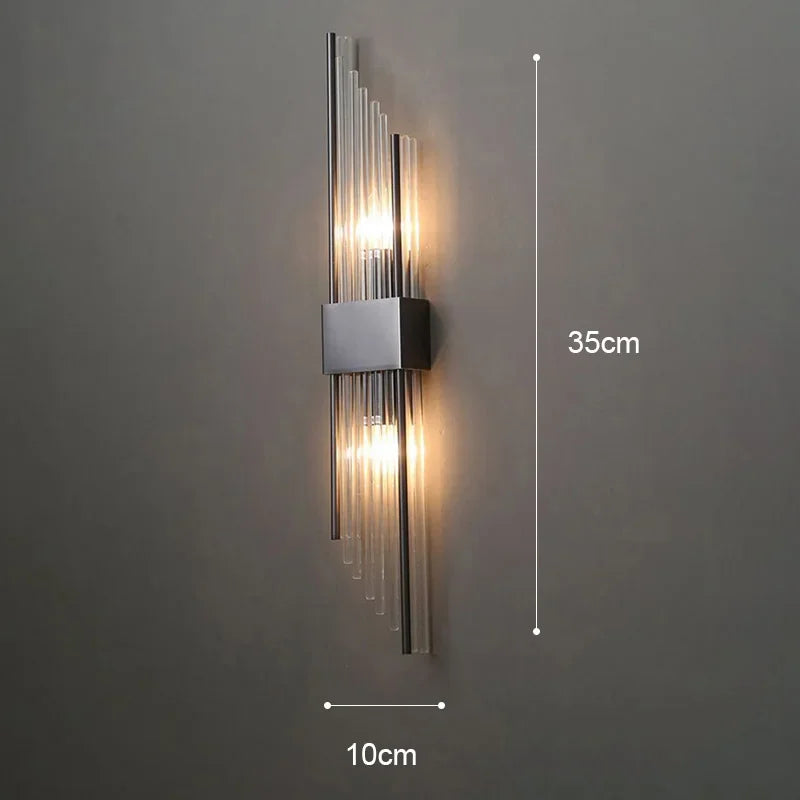 Luxury LED Gold Wall Sconce – Indoor Designer Lighting