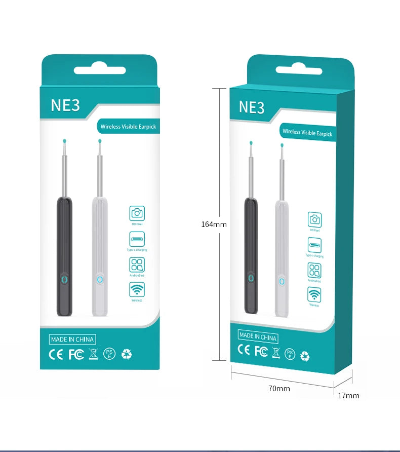 High-Precision Ear Wax Removal Tool – NE3 Ear Cleaner
