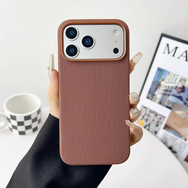 Frosted Magnetic Shockproof iPhone Case – Matte Cover