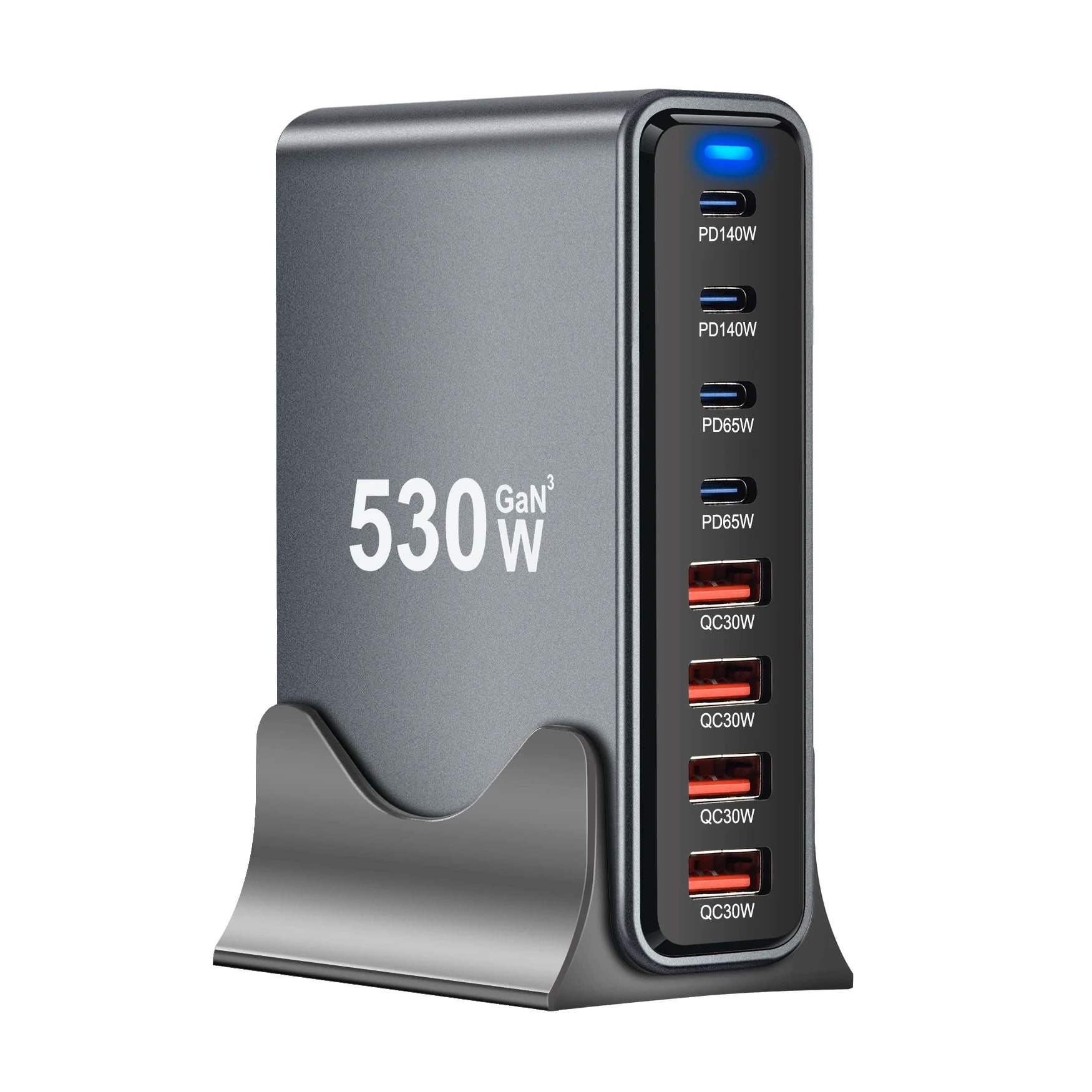 800W GaN Dual USB-C Fast Charger – PD3.1 PPS for Laptop & Multiple Devices
