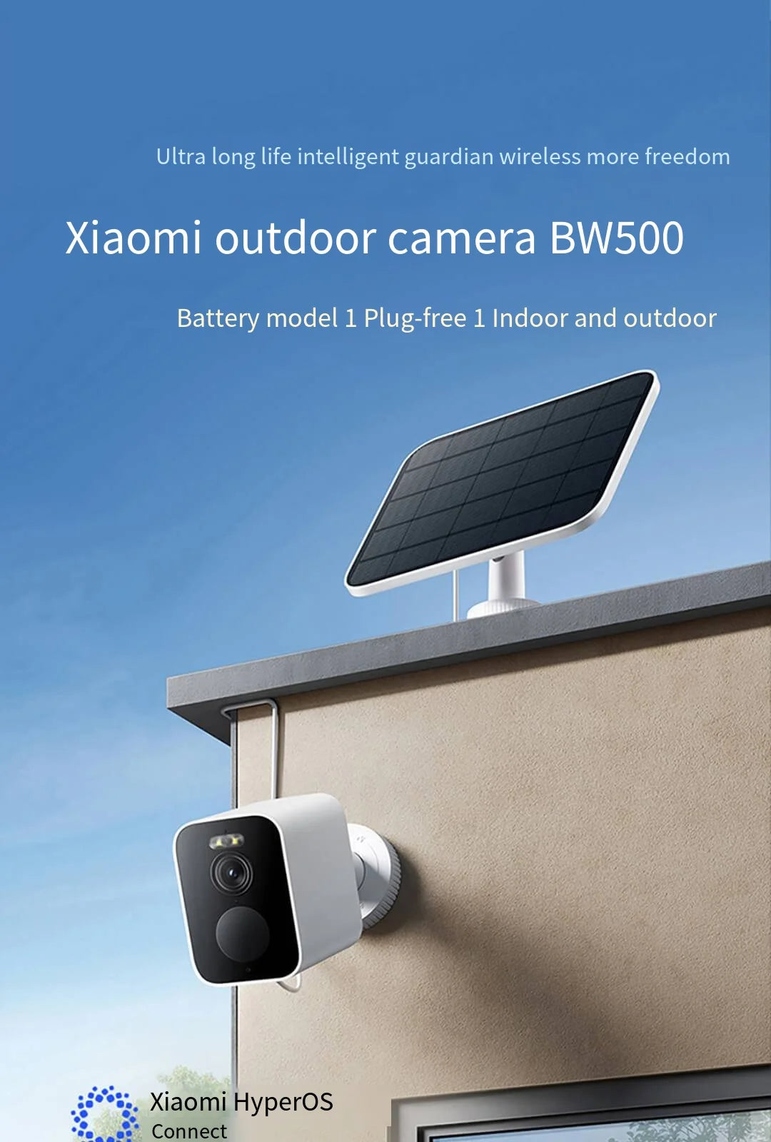Xiaomi Mijia IP67 Outdoor Camera – 2.5K HD, Long Battery, Night Vision