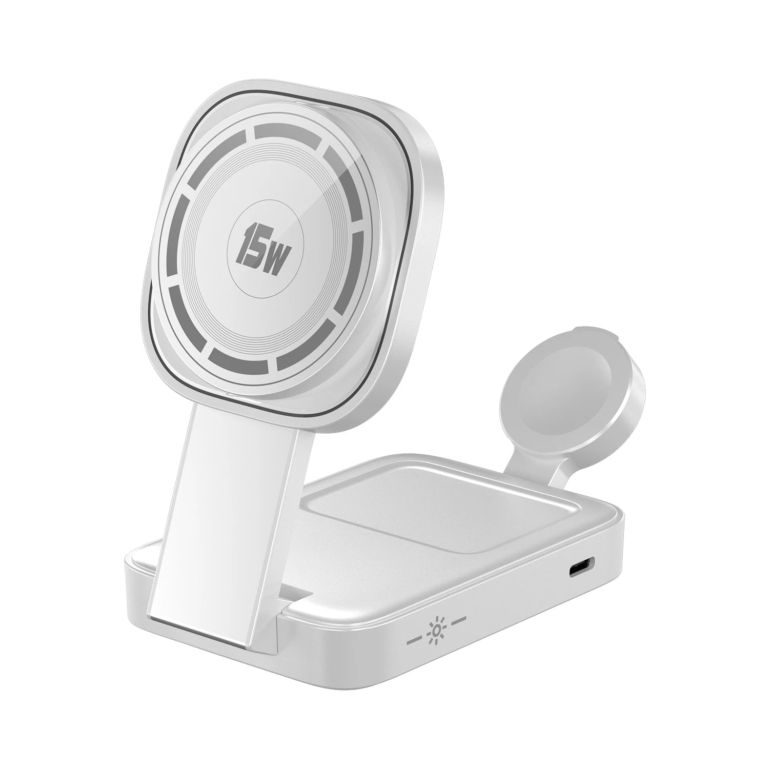 3-in-1 Foldable Wireless Charger – High-Power 30W