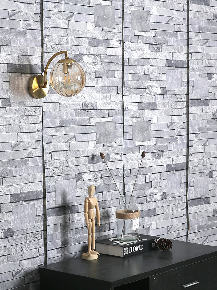 LED Wall Sconce – Minimalist Glass Lamp for Home