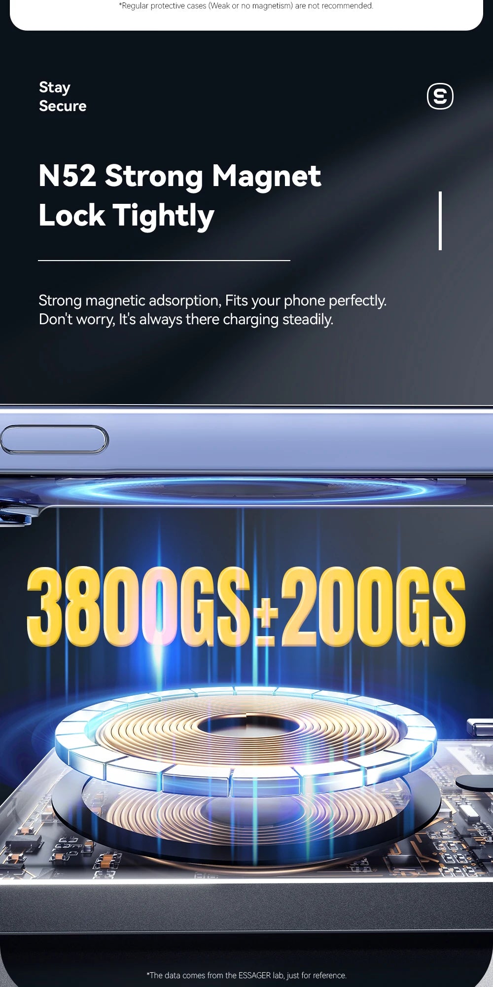 5000mAh Slim MagSafe Power Bank – Essager 20W