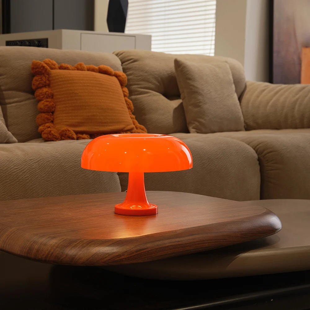 Modern Bauhaus Table Lamp – Classic Mushroom Bedside Lamp