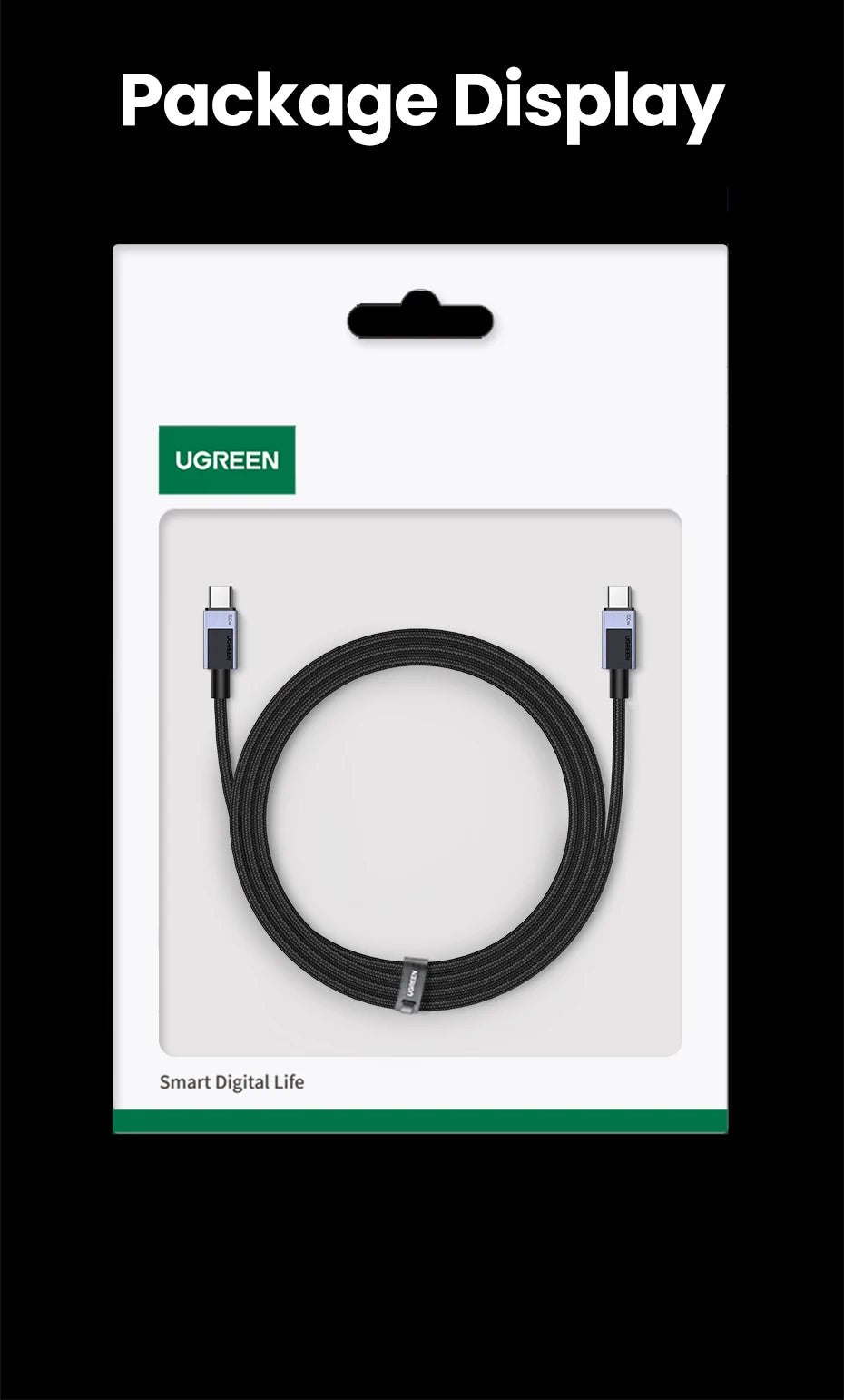 UGREEN USB-C PD 100W Fast Charger Cable