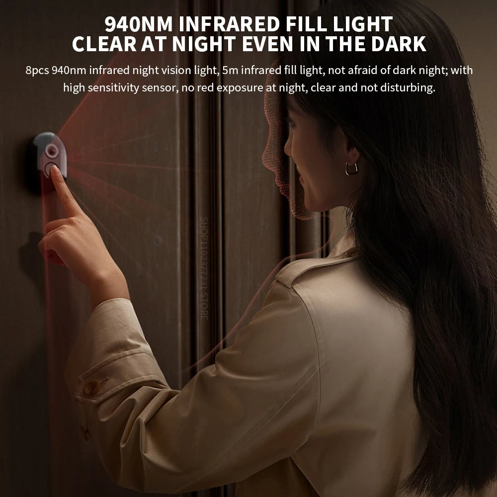 Xiaomi HDR Smart Doorbell with 5″ Display – 3MP, Wide Angle & Intercom